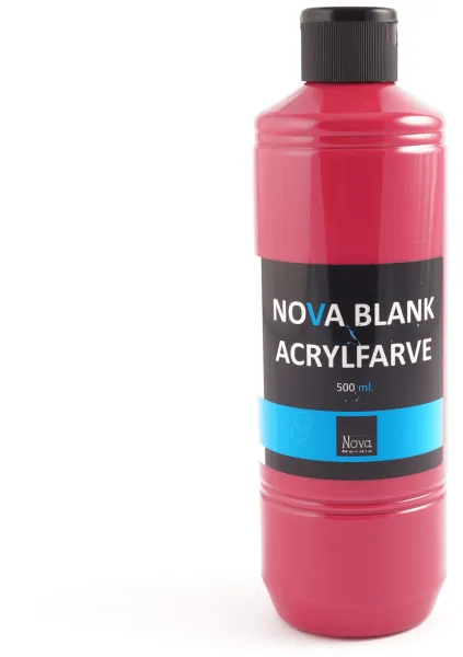 Nova kirkas akryylimaali 500 ml. Pääpunainen