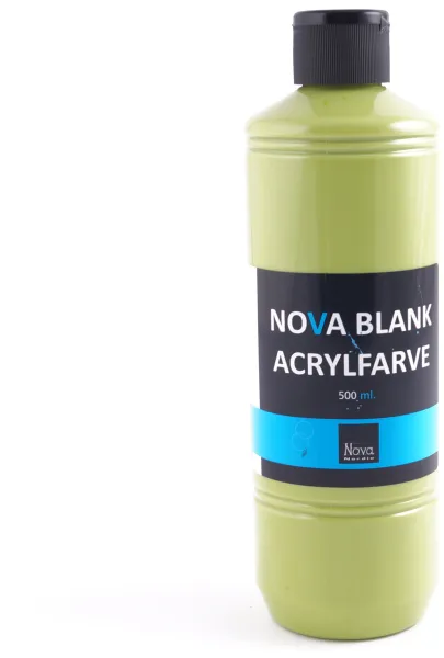 Kirkas akryylimaali Nova 500 ml. Vaaleanvihreä