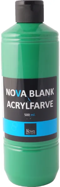 Nova kirkas akryylimaali 500 ml. Vihreä