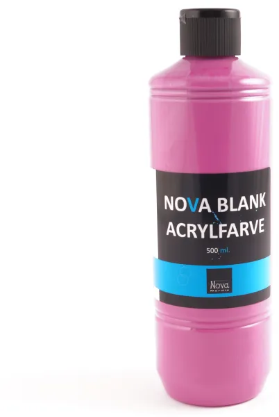 Nova kirkas akryylimaali 500 ml. Vaaleanpunainen